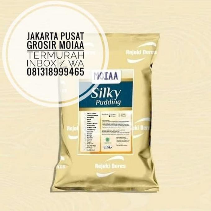 

A47D0 Moiaa | Moiaa Silky Puding | Puding Sutra | Puding Susu | 200 Gram