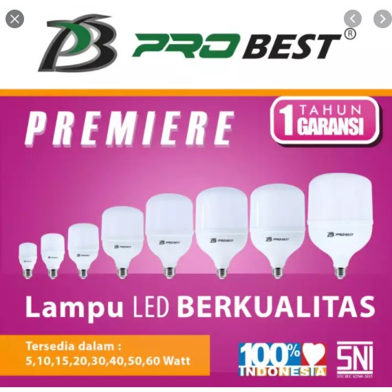 Lampu LED Probest 40 Watt