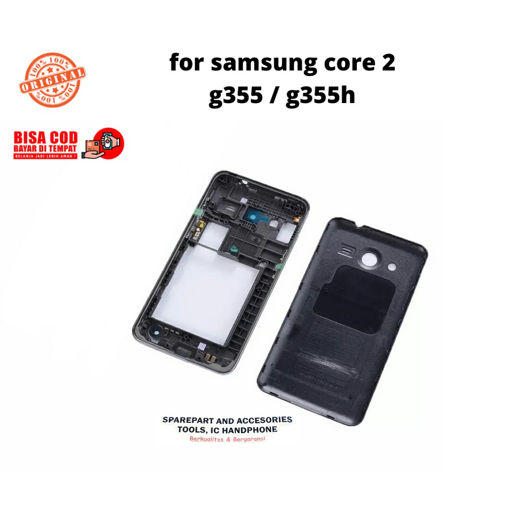 CASING CASSING HOUSING SAMSUNG CORE 2 G355 G355H KUALITAS TERBAIK