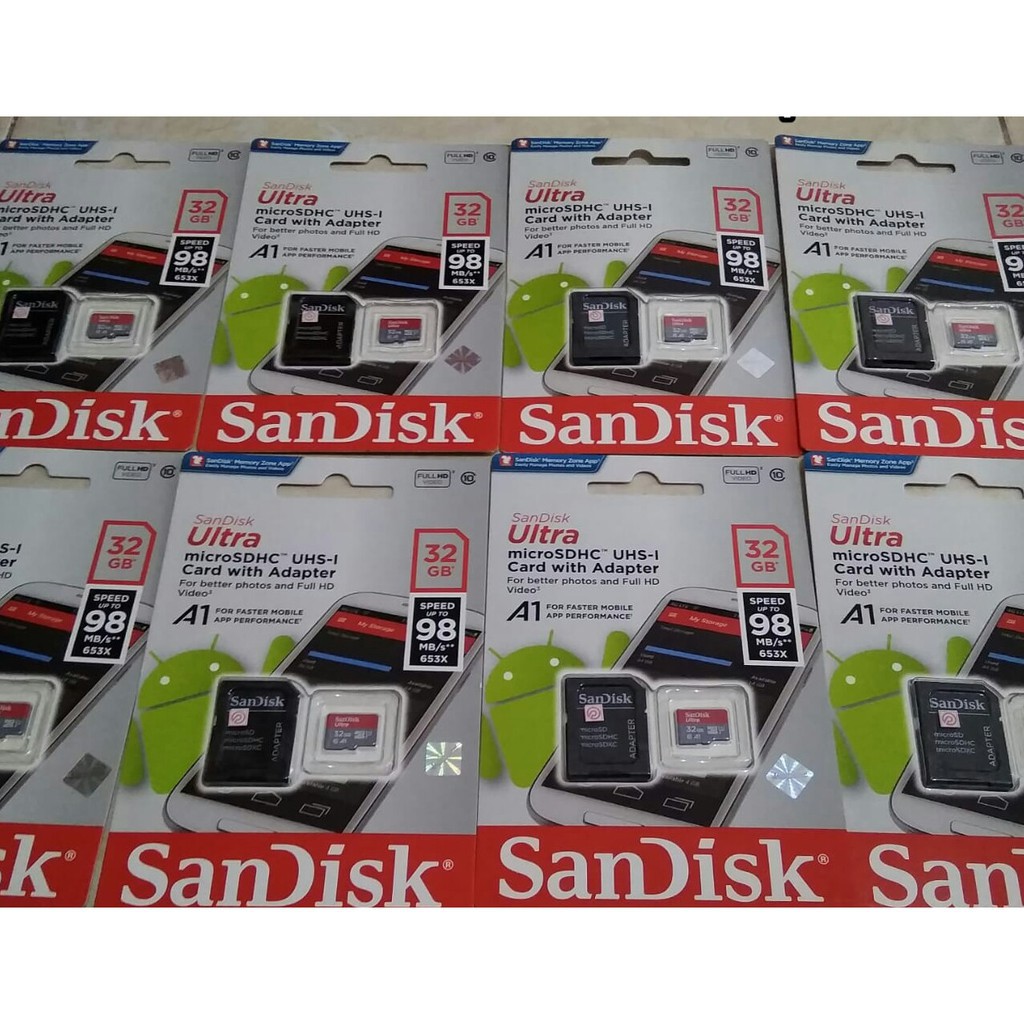 Mmc + Adapter 32Gb Sandisk