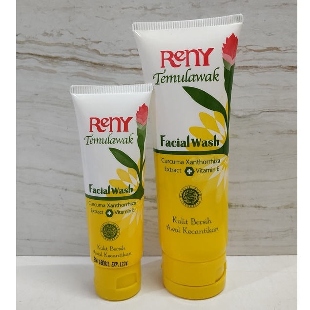 Reny Temulawak Facial Wash - 45 gr / 100 gr (Sabun Cuci Muka)