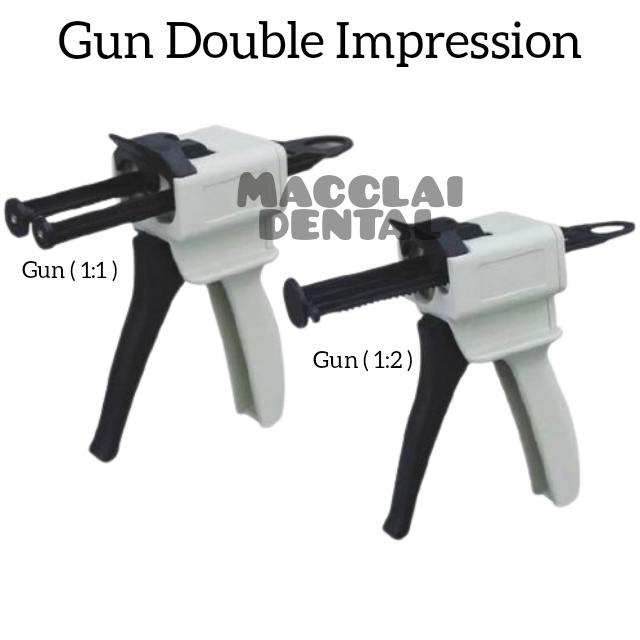 GUN DOUBLE IMPRESSION LIGHT HEAVY BODY BITE REGISTRATION