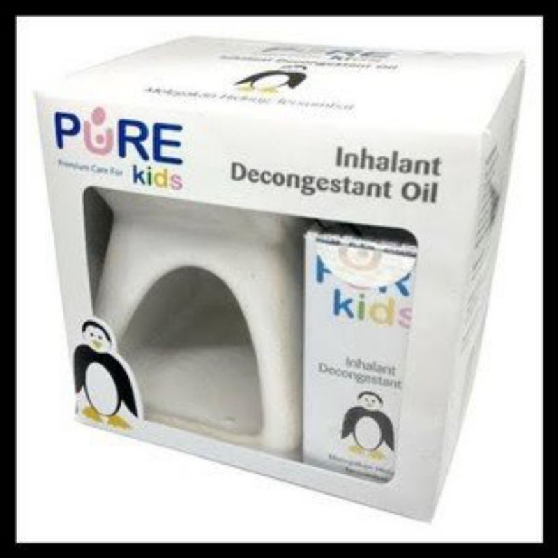 Pure Kids Inhalant Decongestant (1Box Isi 1 Tungku &amp; 2 Inhalant)