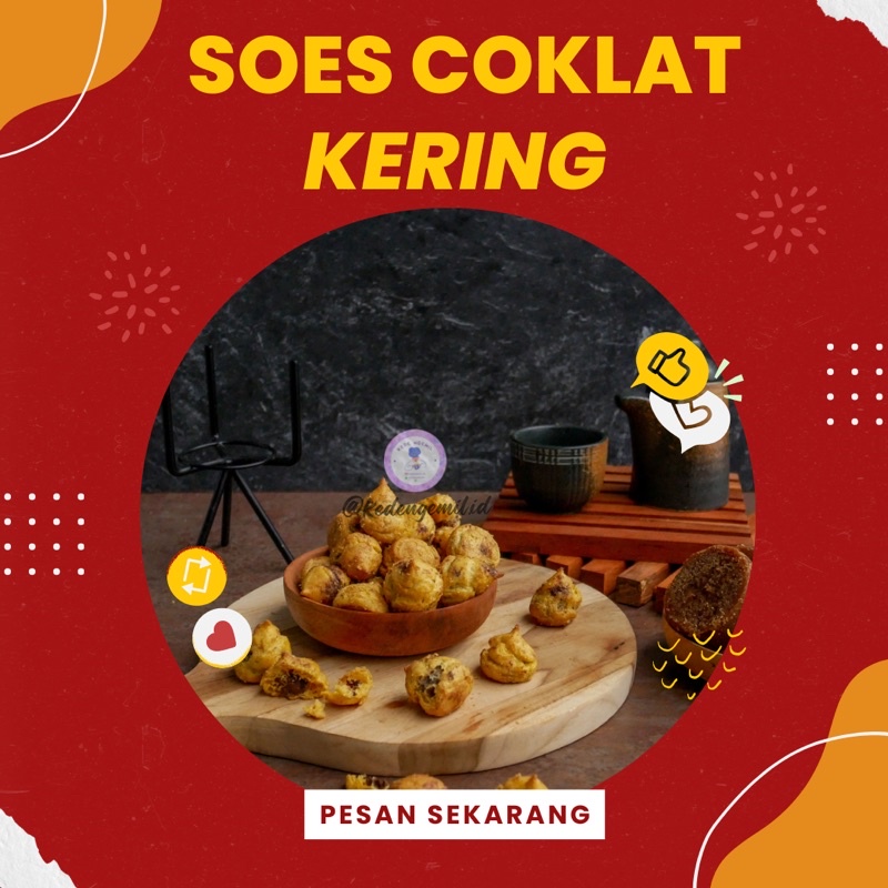 

SOES COKLAT KERING 100gram