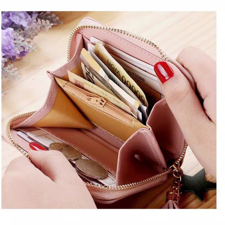 DOMPET WANITA KC143 DOMPET KOREAN FASHION TRENDY FASHION WALLET