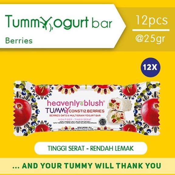 

vaargavaldian5678 Yogurt Heavenly Blush Tummy Bar Berries 12Pcs @25gr TERLARIS TERPERCAYA ORIGINAL