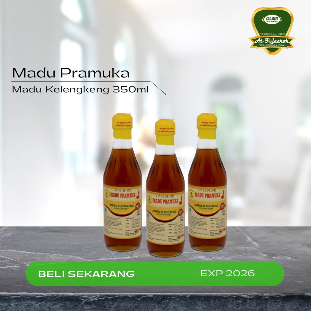 

MADU KLENGKENG PRAMUKA 350GRAM