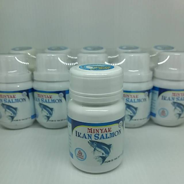 Minyak Ikan Salmon Omega 3 DHA Nutrisi Ibu Hamil Untuk Kecerdasan Janin Bayi Dan Anak