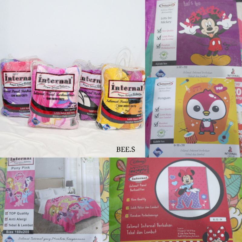 SELIMUT INTERNAL KARAKTER | SELIMUT UKURAN 160x200cm
