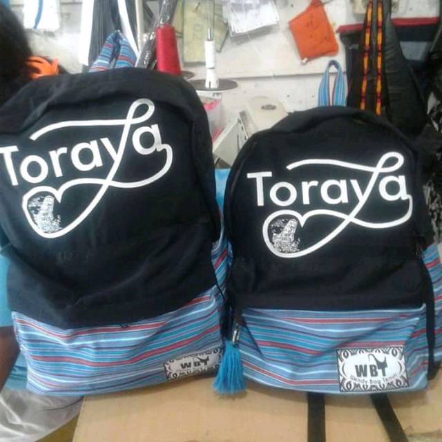 Tas ransel Tenun Toraja