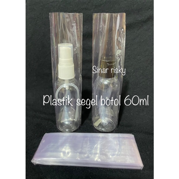 segel botol 60ml / segel botol spray /fliptop / segel plastik shrink 60ml