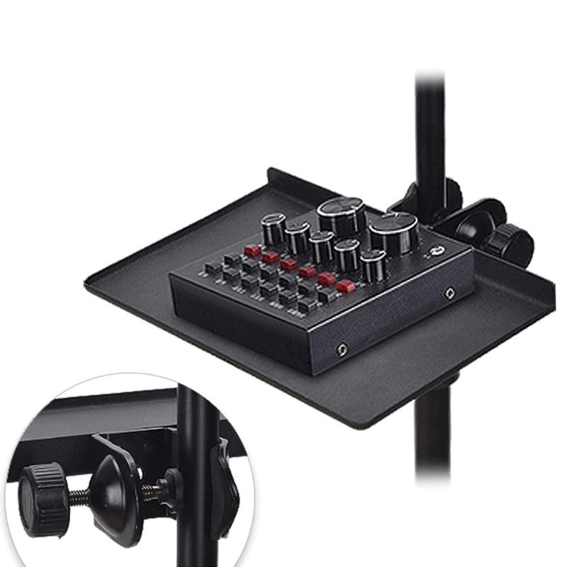 Sound Card Tray Clamp Holder For Tripod Dudukan SoundCard