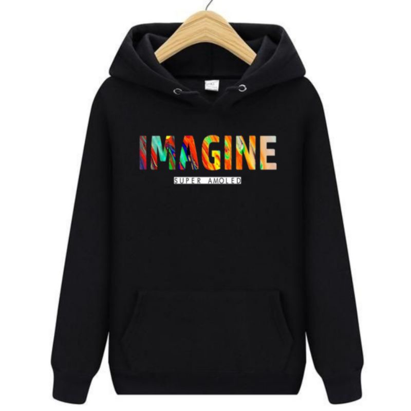sweater Hoodie pria wanita IMAGINE Original distro