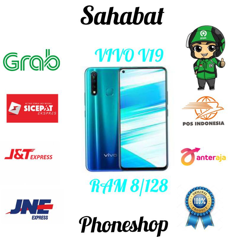 VIVO V19 RAM 8/128  GARANSI RESMI VIVO INDONESIA