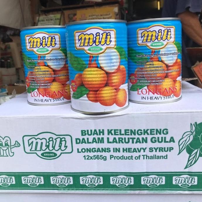 

Mili brand Longan 565gr x 12Klg import thailand ---Termurah---