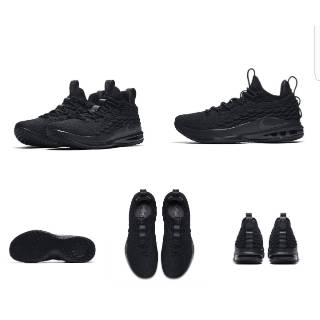 lebron 15 high black