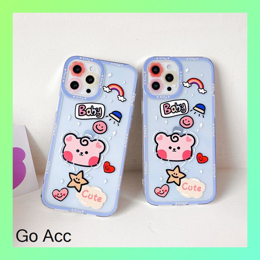 FH26 Softcase Protection Teddy Bear Beruang Xiaomi Redmi 9 Prime 9A 9i 9C 9T Note 8 Pro 9 Poco M3 X3 Pro, Samsung A02/M02 A02s/M02s A10 A10s A11/M11 A12 A20/A30/M10s A20s A21s A50 A50s A30s J2 Prime