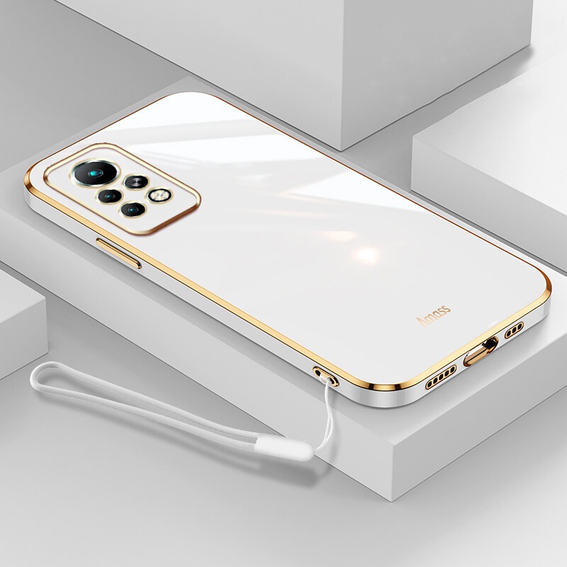 Soft case Silikon Motif AnDyH Dengan lanyard Untuk Infinix Note 11 Pro 11S