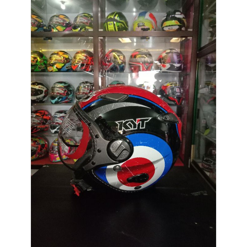 Helm KYT RETRO ELSICO MOTIF