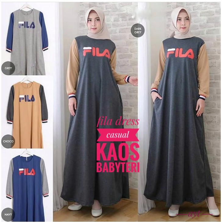 Bess - Gamis Maxi Babytery Murah / Gamis Maxi FLLA 01