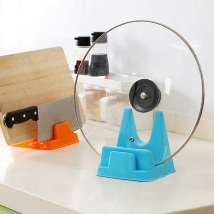Travelmate Rak Tempat Pisau Tutup Panci Talenan /Knife &amp; Lid Rack &amp; Cutting Board