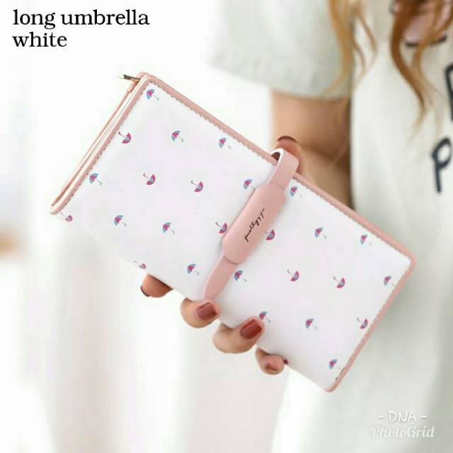 Dompet Wanita Lipat Panjang PAYUNG UMBRELLA Size Long / Dompet Besar Murah Muat Banyak