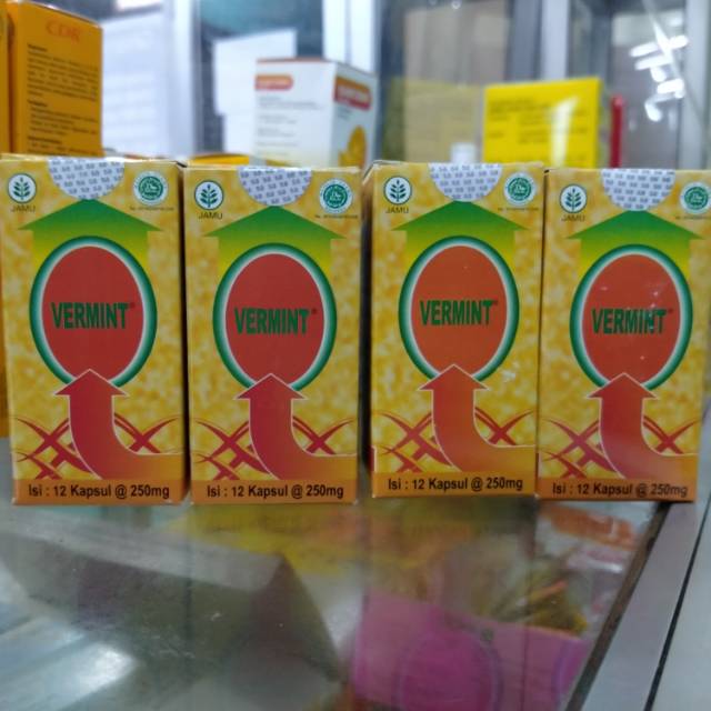 VERMINT EKSTRAK CACING / 12 KAPSUL