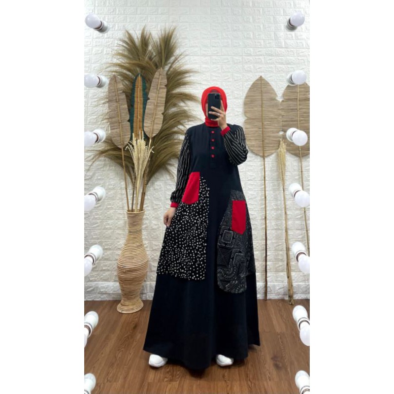 Terbaru gamis syaina ORI by s_ mut