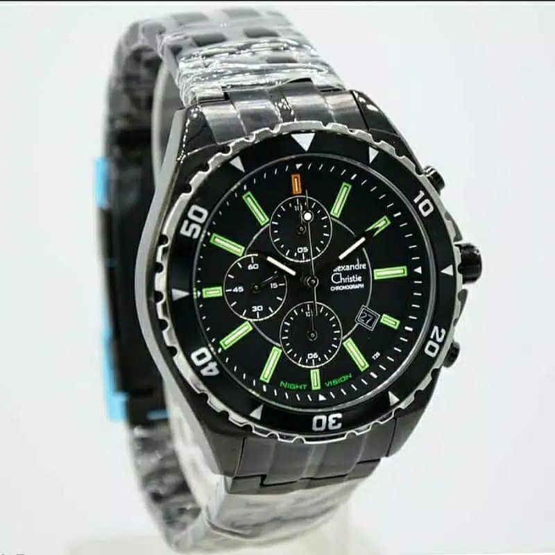 ALEXANDRE CHRISTIE AC9214 Jam Tangan Pria AC Original Garansi Resmi