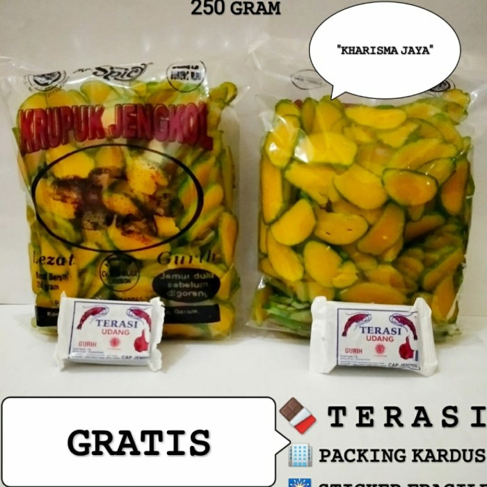 

SALE Krupuk Jengkol 250gram