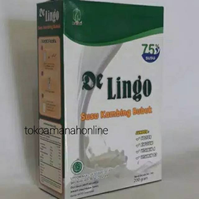 

[COD] SUSU KAMBING ETAWA DELINGO KUALITAS PREMIUM 75% SUSU