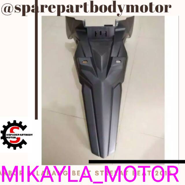 Spakbor belakang Honda beat 2016