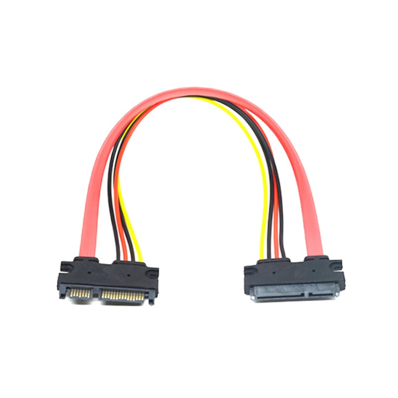 Kabel Ekstensi btsg 22pin Male To Female Data Power Combo, 30cm/50cm