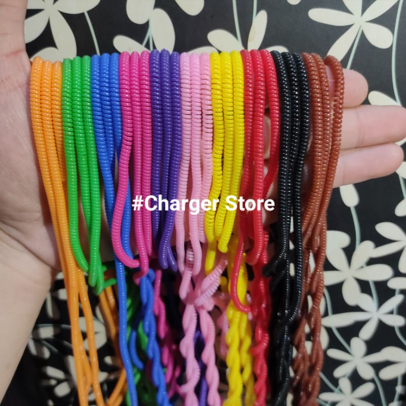 3 Pcs Pelindung Kabel Charger Dan Headset 1 Warna