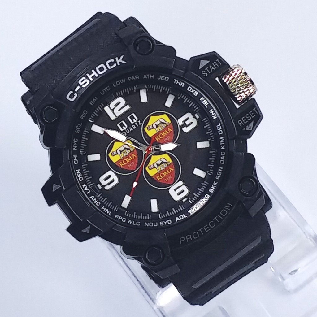 [GOKIL] JAM TANGAN AS ROMA SPORT OUTDOOR