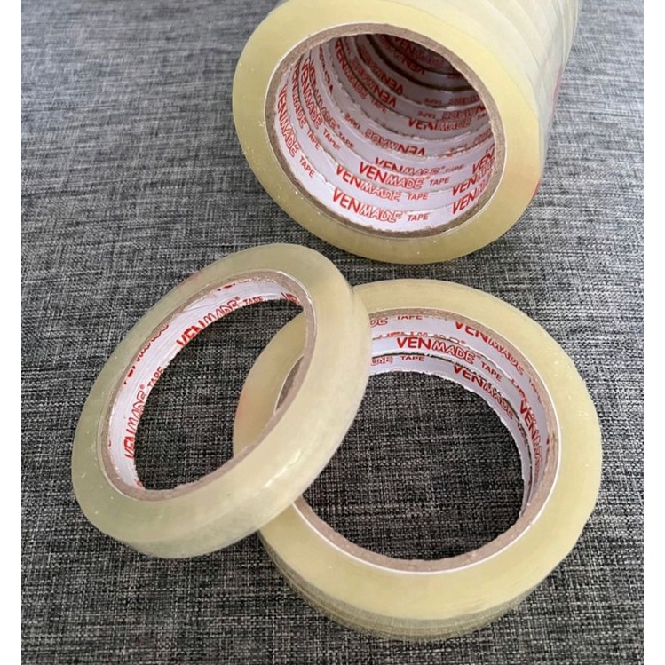 

ISOLASI / SELOTIP KECIL / LAKBAN BENING 1/2 INCH (12 MM X 100 YARD)