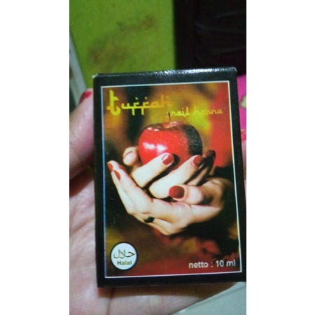 Henna Tuffah Original Asli Halal / Kutek Halal, Kutek Muslim