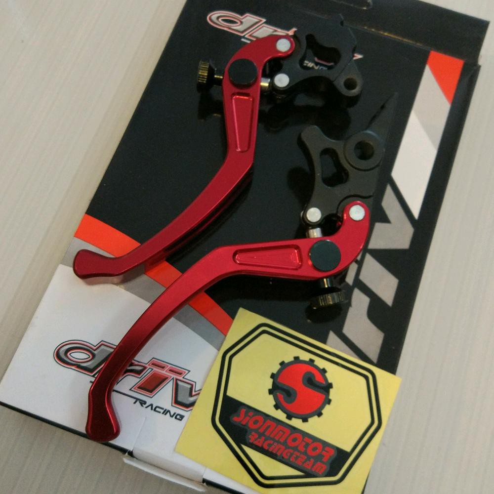 Handle Set Vario / Beat Non CBS CNC Model Stelan KTC Red