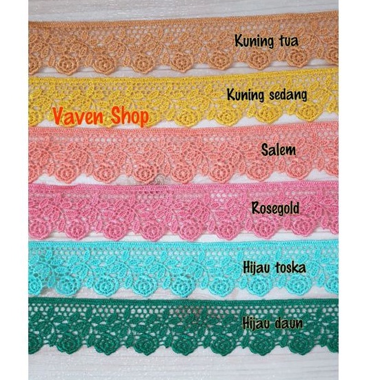 Renda Gyper 4 cm G130 per 1 yard