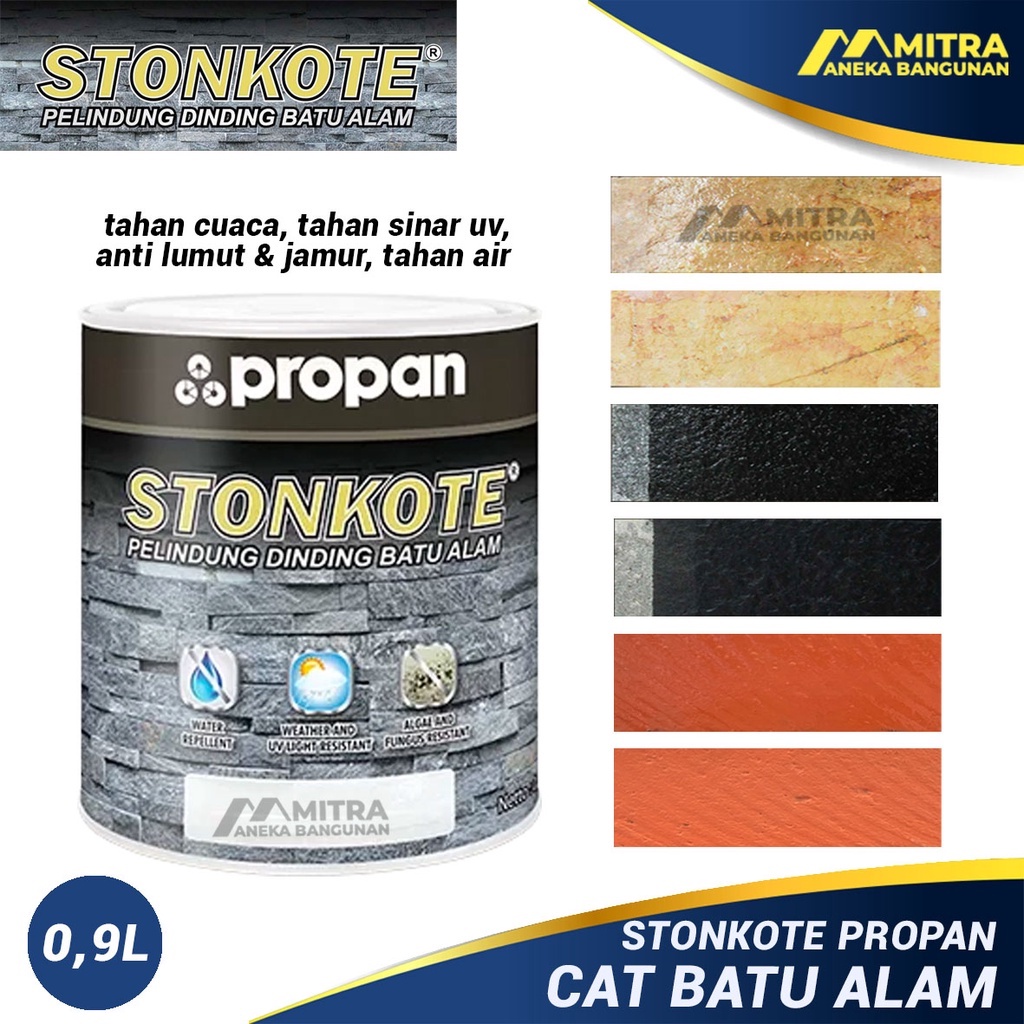 Jual CAT PELINDUNG BATU ALAM STONKOTE / STONEKOTE / STONKOTE PROPAN
