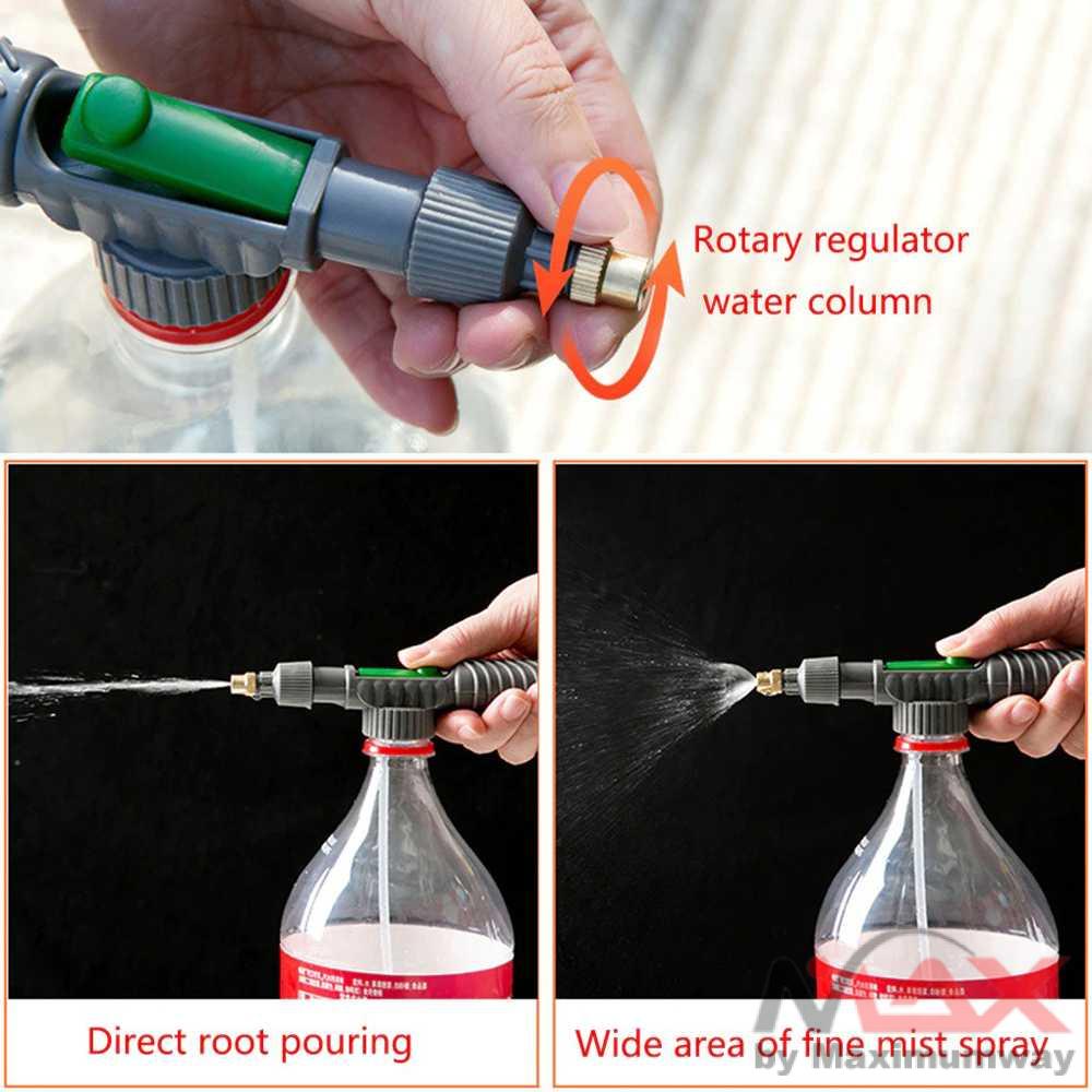 Tigre Semprotan Siram tanaman Nozzle bisa di setting mist atau semprot Semprotan Botol Minuman High Pressure Manual Spray - Manual High Pressure Air Pump Sprayer Adjustable Drink Tool Bottle Spray Garden Nozzle Watering Head Agriculture Tools Spray