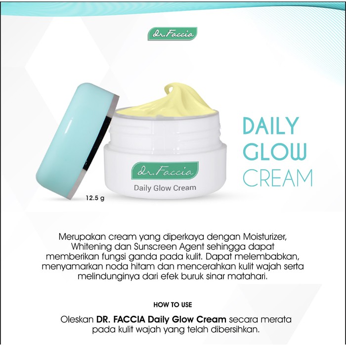 Dr Faccia Daily Glow Cream - Whitening WX 1 (02 002 001)