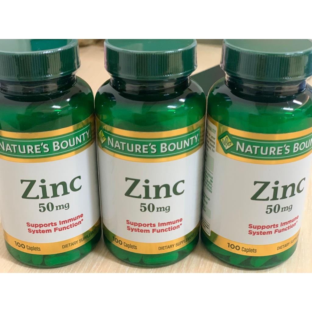 Natures bounty zinc 50 mg