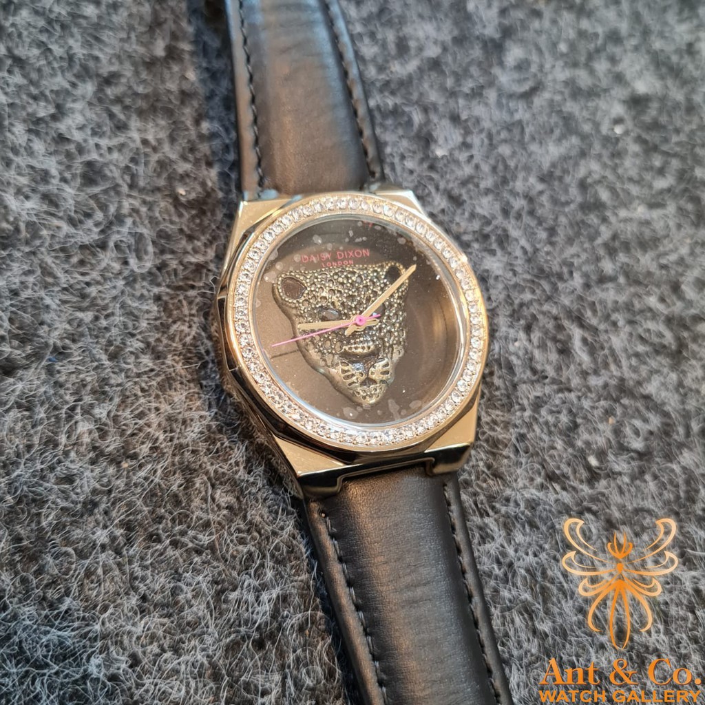 Jam Tangan Wanita Daisy Dixon DD109BG Free Clutch Mewah Harga Murah