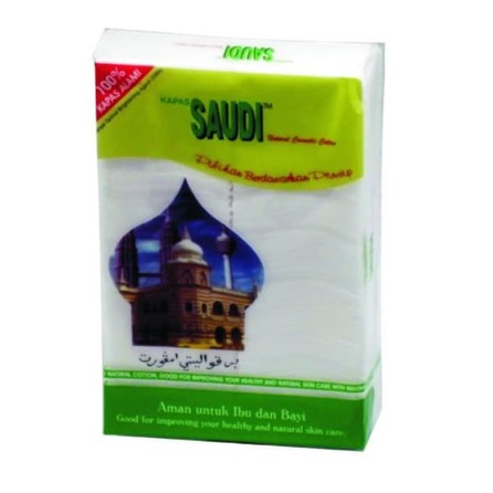 Kapas Muka | Facial Cotton Saudi Choice 50 Gram