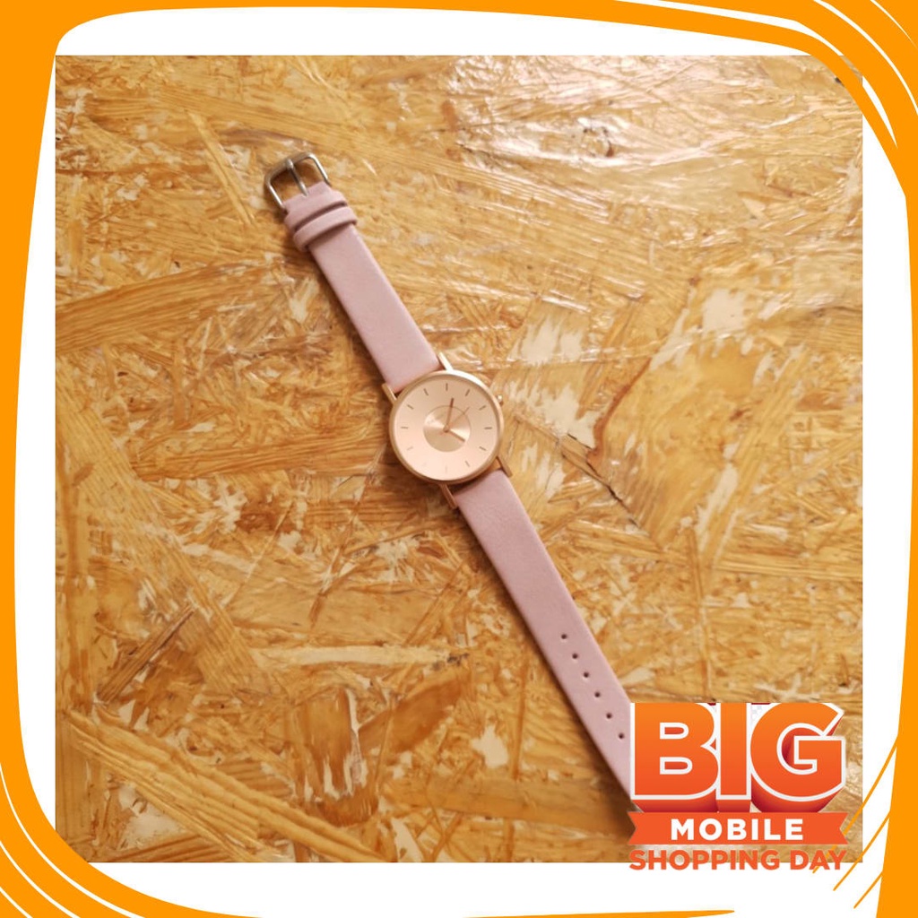 JAm Cewe Pink Bue Sky Gold Silver rubber Anti karat Air / JAM TANGAN WANITA REBIRTH ORIGINAL PINK KU