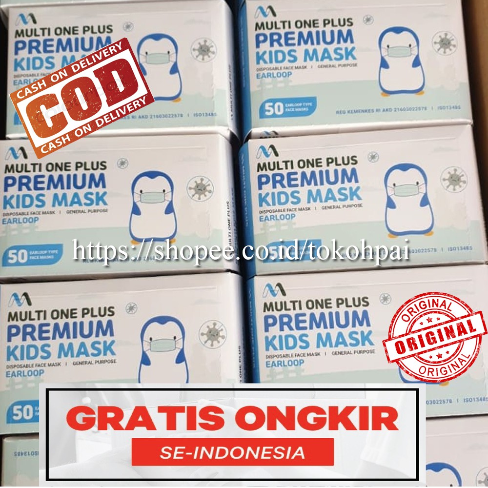 MASKER ANAK 3 PLY ISI 50 MASKER ANAK MOTIF KARAKTER ISI 50