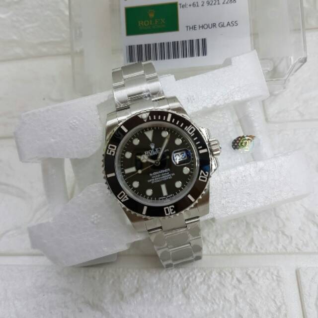 Jam tangan pria ROLEX SUBMARINER AUTOMATIC SWISS CLONE