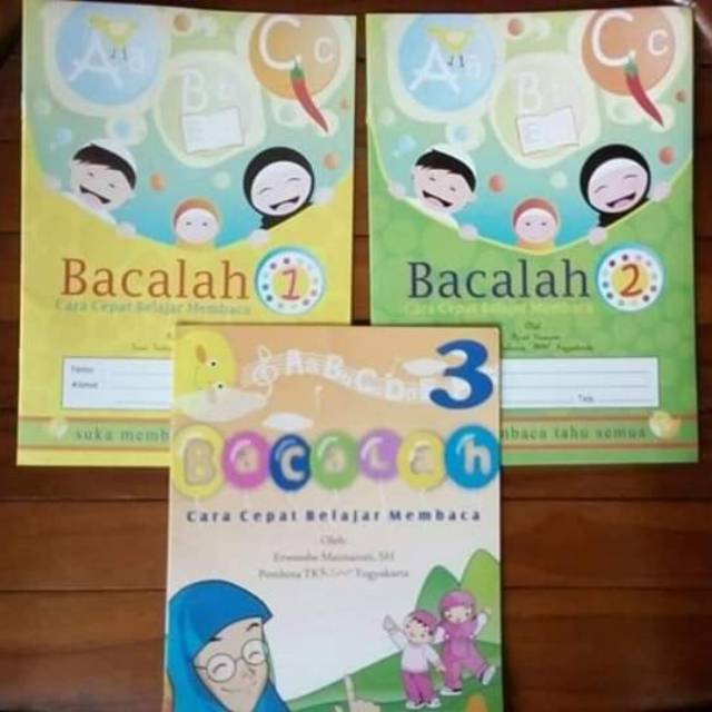 Cepat membaca bacalah jilid 1 2 dan 3