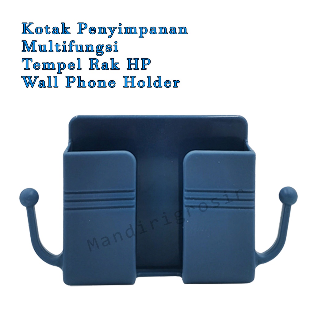 Tempel Rak HP * Kotak Penyimpanan *Multifungsi *Holder HP * Wall Phone